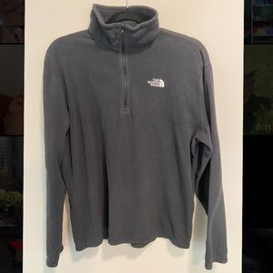 Men’s The North Face Fleece Pullover Black Size Medium